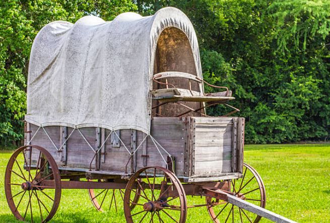 The Old Western Stagecoach