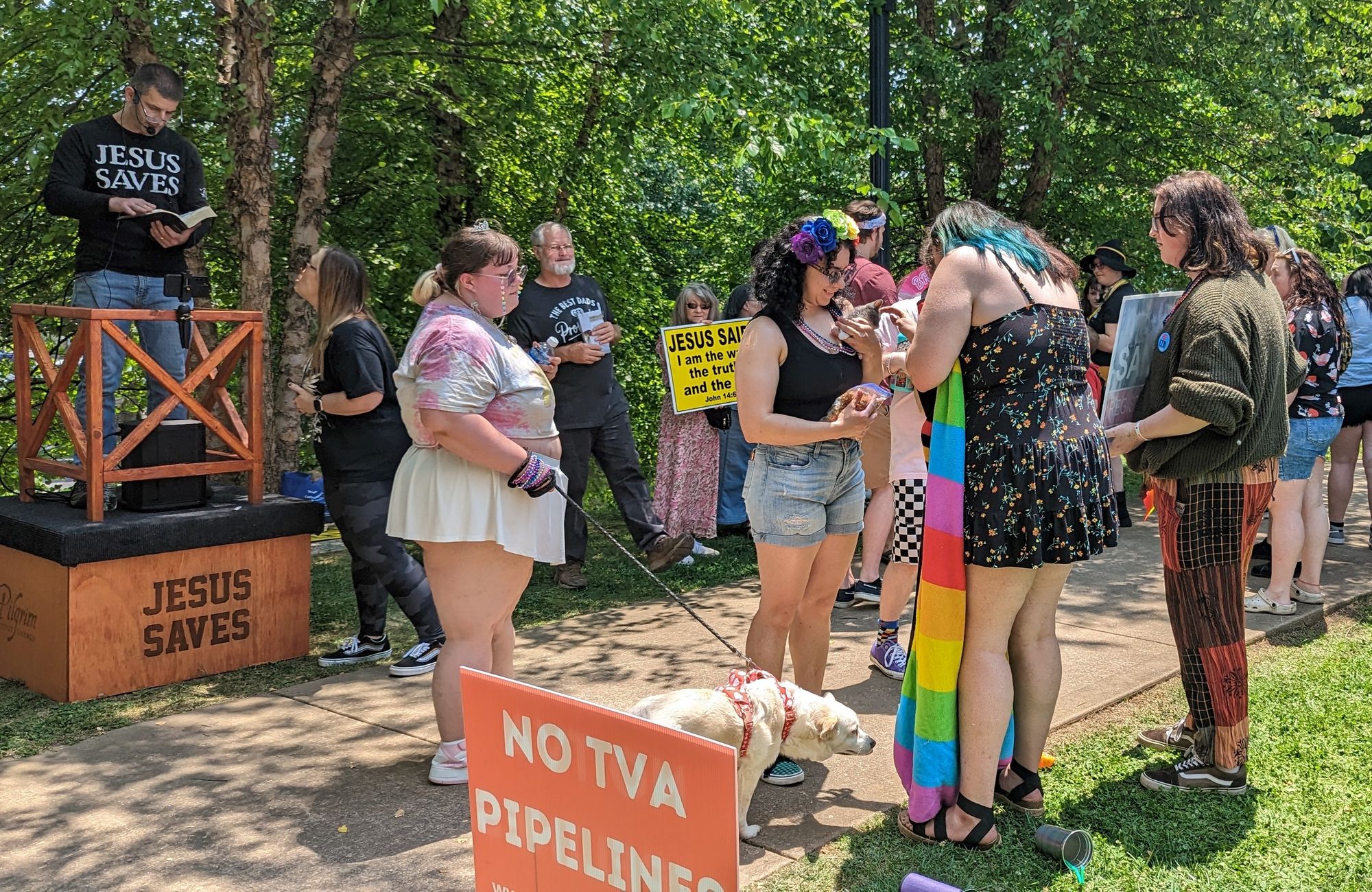 Cookeville, TN Pride Festival Evangelism Update