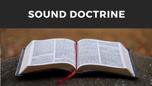 Sound doctrine