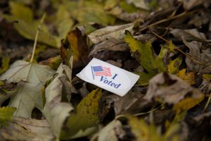 I voted...