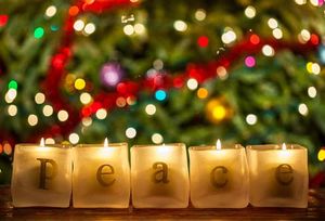 Peace to those in turmoil.