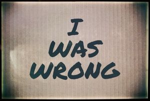I was wrong...