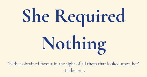Biblical Contentment: How Esther Found God's Favor